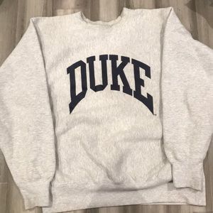 duke blue devils crewneck sweatshirt